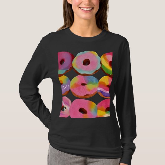 Doughnut Liebhaber T-Shirt (Vorderseite)
