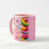 Doughnut Liebhaber Tasse (Vorderseite Links)