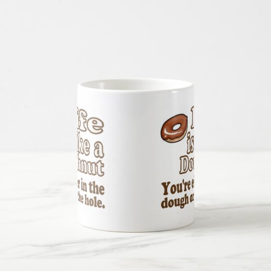 Doughnut Life Kaffeetasse (Mittel)