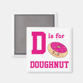 Doughnut Magnet (Vorderseite/Rückseite)