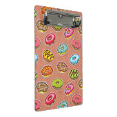 Doughnut Mini Klemmbrett (Schrägansicht)