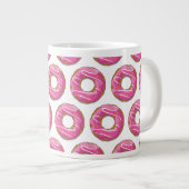 Doughnut mit rosa Vereisung Jumbo-Tasse (Vorderseite Rechts)