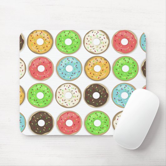 Doughnut Mouse Pad Mousepad (Mit Mouse)