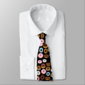 Doughnut Neck Tie Black Krawatte (Gebunden)