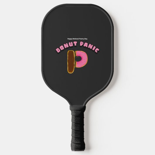 Doughnut Panic Pickleball Schläger (Vorderseite)