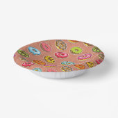 Doughnut Pappteller (Gewinkelt)