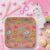 Doughnut Pappteller (Party)