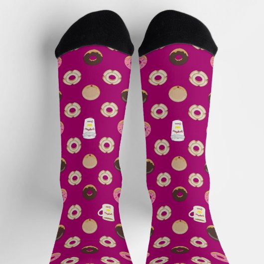 Doughnut Queen Socks Socken (Oben)
