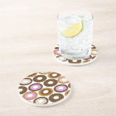 Doughnut Sandstein Untersetzer (Seite)