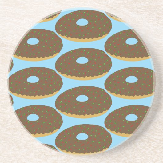 Doughnut Sandstone Coaster Getränkeuntersetzer (Vorne)