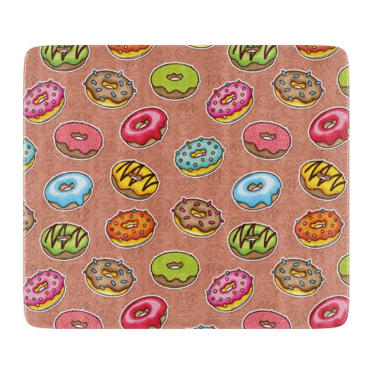 Doughnut Schneidebrett (Vorderseite)