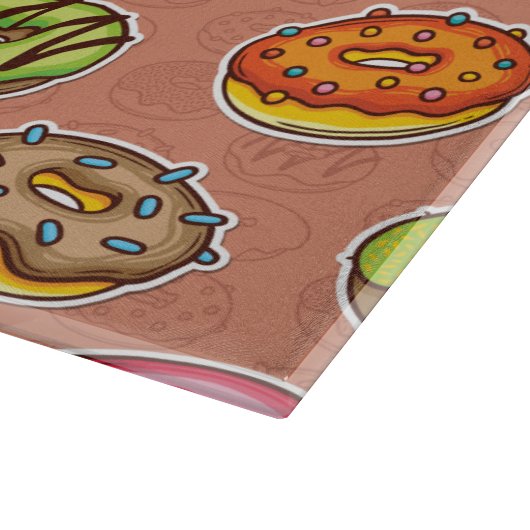 Doughnut Schneidebrett (Ecke)