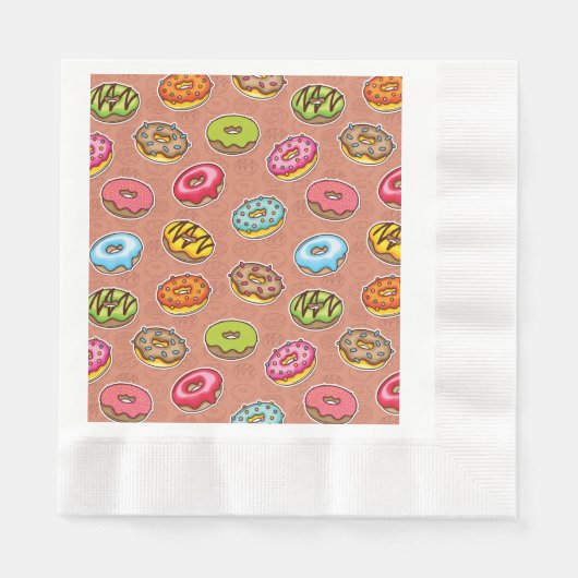 Doughnut Serviette (Vorderseite)
