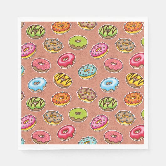 Doughnut Serviette (Vorderseite)