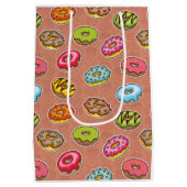 Doughnut Throw Kissen Mittlere Geschenktüte (Rückseite)