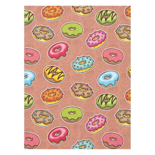 Doughnut Tischdecke (Vorderseite)