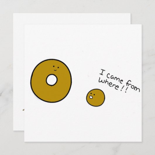 Doughnut und Baby (Vorne/Hinten)