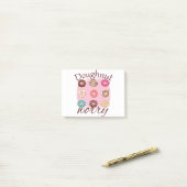 Doughnut Worry Post-it Klebezettel (Auf Schreibtisch)