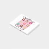 Doughnut Worry Post-it Klebezettel (angewinkelt)
