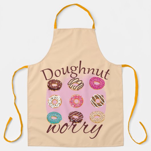 Doughnut Worry Schürze (Vorderseite)
