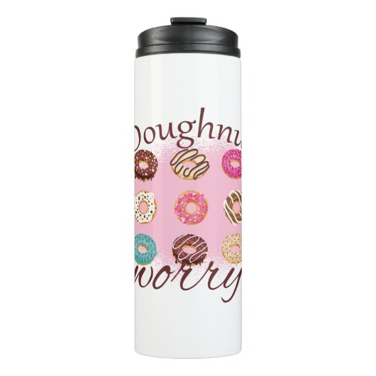 Doughnut Worry Thermosbecher (Vorderseite)