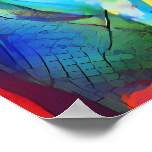 Doughnuts Full of Demons Poster (Ecke)