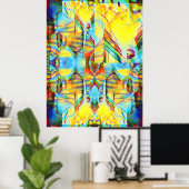 Doughnuts Full of Demons Poster (Heimbüro)