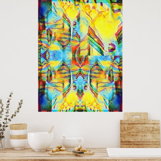 Doughnuts Full of Demons Poster (Küche)