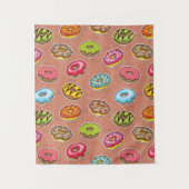 Doughnuts  wandteppich (Vorderseite)