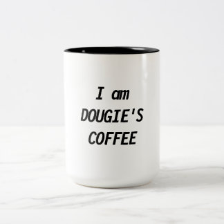 Dougies Kaffee-Tasse Zweifarbige Tasse