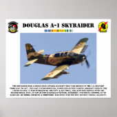 Douglas A-1 Skyraider Poster (Vorne)