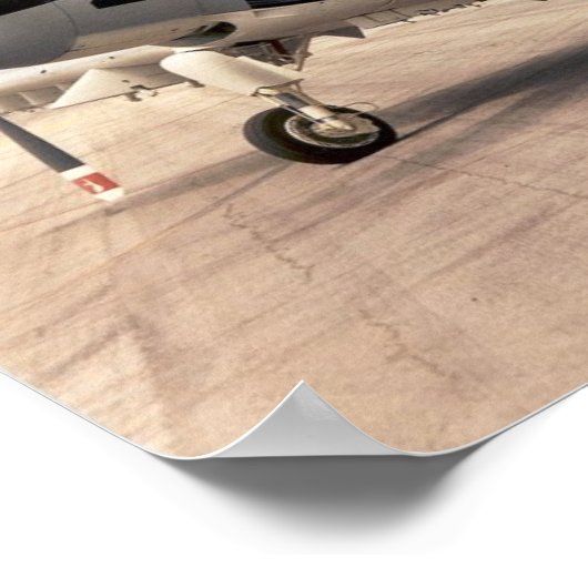 Douglas A-1E Skyraider Poster (Ecke)