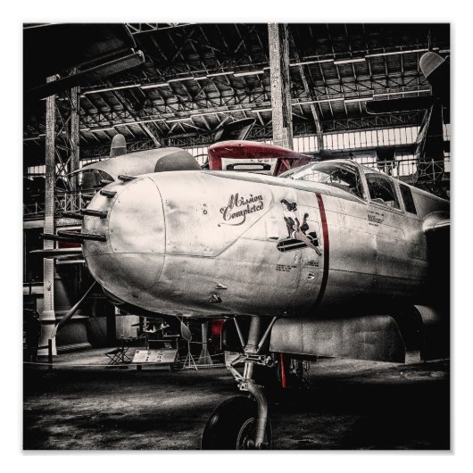 Douglas A-26 Invader Fotodruck (Vorne)