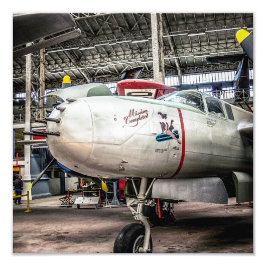 Douglas A-26 Invader Fotodruck (Vorne)