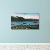 Douglas, Alaska Town ViewDouglas, AK Leinwanddruck (Insitu (Holzboden))