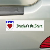 Douglas an Bord Autoaufkleber (Auf Auto)