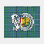 Douglas Ancient Clan Abzeichen Tartan Kariert Fleecedecke (Vorderseite (Horizontal))