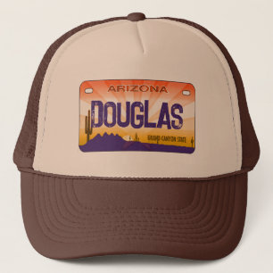 Douglas Arizona-Kennzeichen Truckerkappe