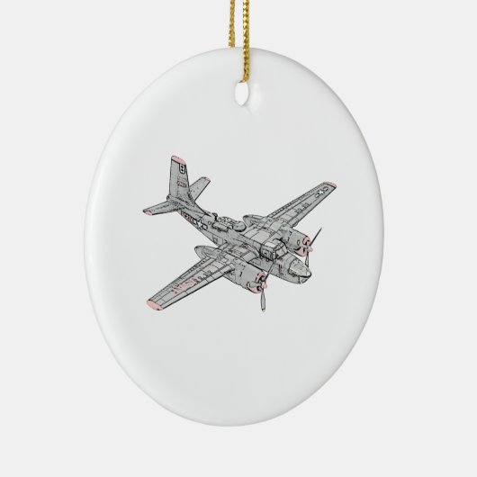 Douglas B-26 Invader Keramik Ornament (Rechts)