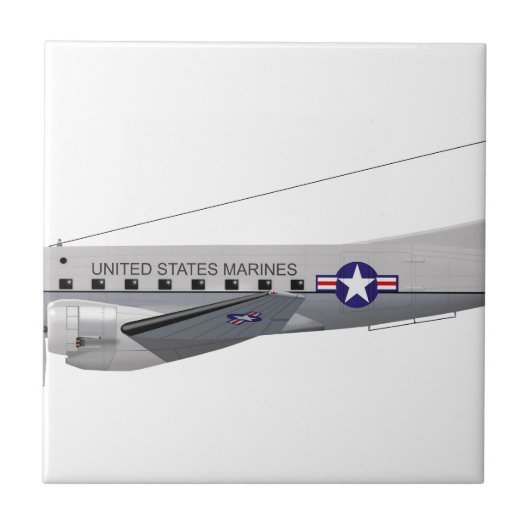 Douglas C-117D 50826 Fliese (Vorderseite)