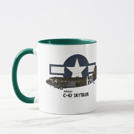 Douglas C-47 Skytrain Tasse (Links)
