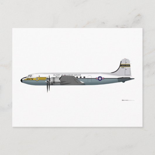 Douglas C-54 Skymaster 72500 Postkarte (Vorderseite)
