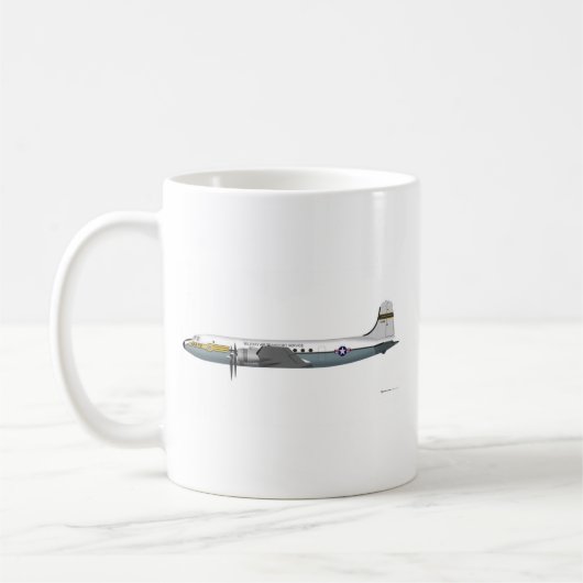 Douglas C-54 Skymaster Kaffeetasse (Links)