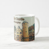 Douglas Castle - Sitz von Clan Douglas Kaffeetasse (VorderseiteRechts)