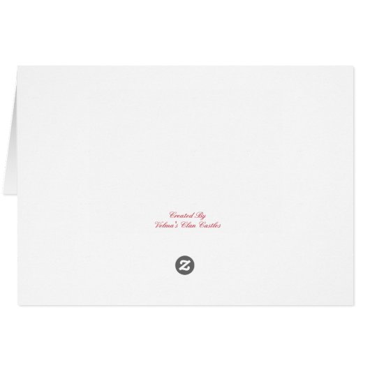 Douglas Castle - Sitzplatz der Clan Douglas (Rückseite Horizontal)