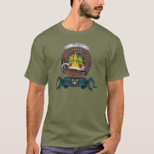 Douglas Clan Abzeichen Adult T - Shirt