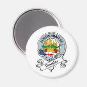 Douglas Clan Abzeichen Magnet (Vorderseite/Rückseite)