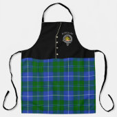 Douglas Clan Abzeichen & Tartan Kilt Schürze (Vorderseite)