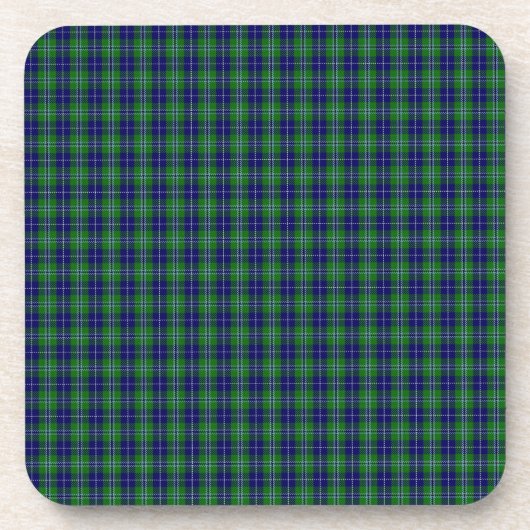 Douglas-Clan-FamilieTartan Untersetzer (Vorderseite)