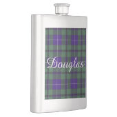 Douglas-Clan karierter schottischer Tartan Flachmann (Rechts)